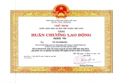02 Huân chương Lao động Hạng Nhì 